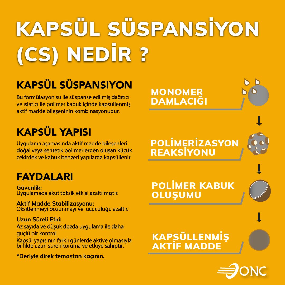 KAPSÜL SÜSPANSİYON (CS) NEDİR?